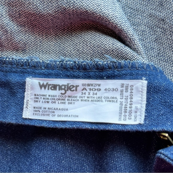 Men’s WRANGLER JEANS 34X34 MWZPW
A109 - Picture 3 of 4